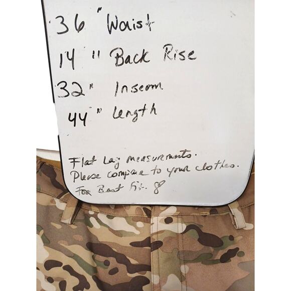 Free Soldier Camouflage Snow Pants 36 Hunting Fleece Lined Water Repell Gorpcore - Picture 15 of 16